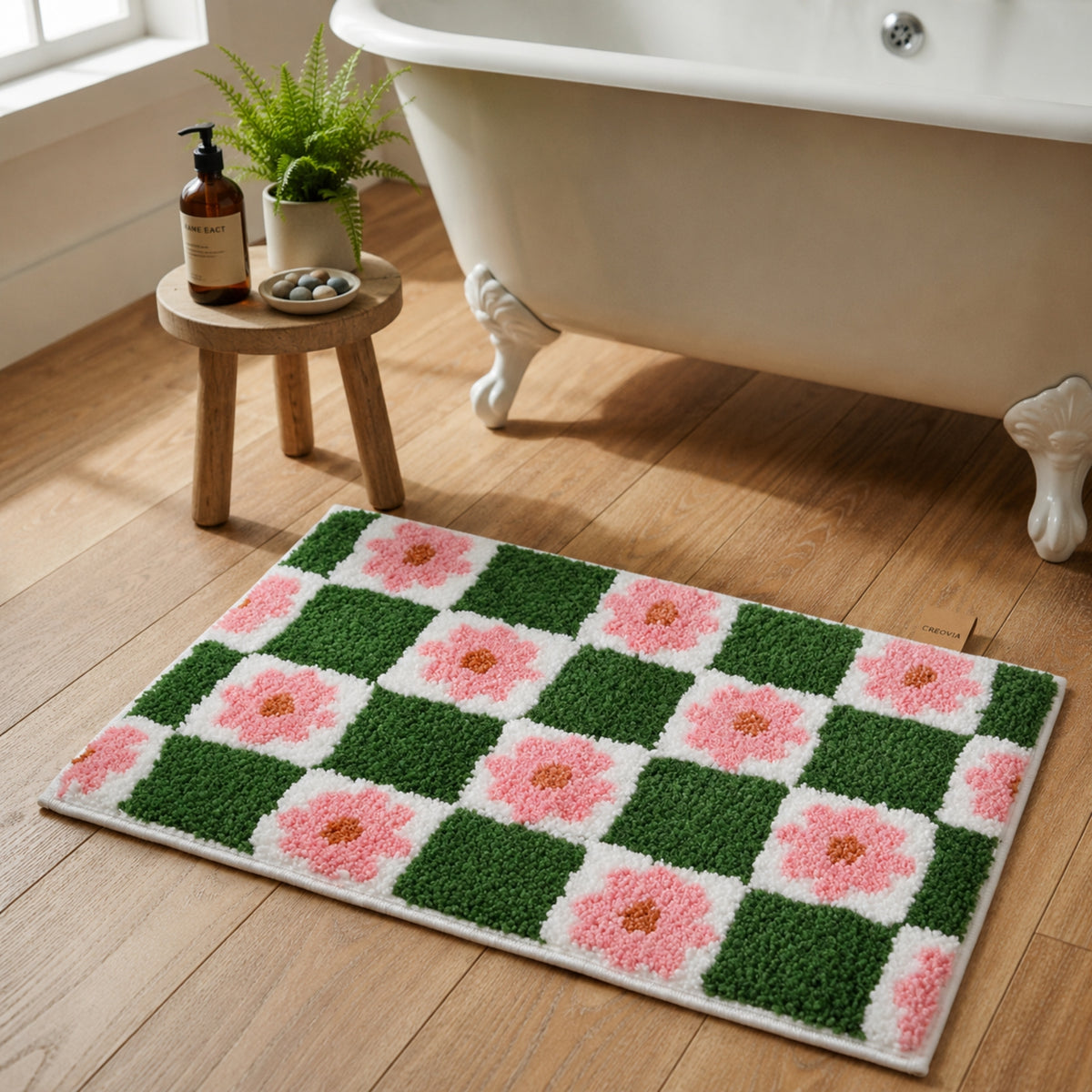 Hemlock Microfiber Anti Skid Super Absorbent Bathmat - Decovia