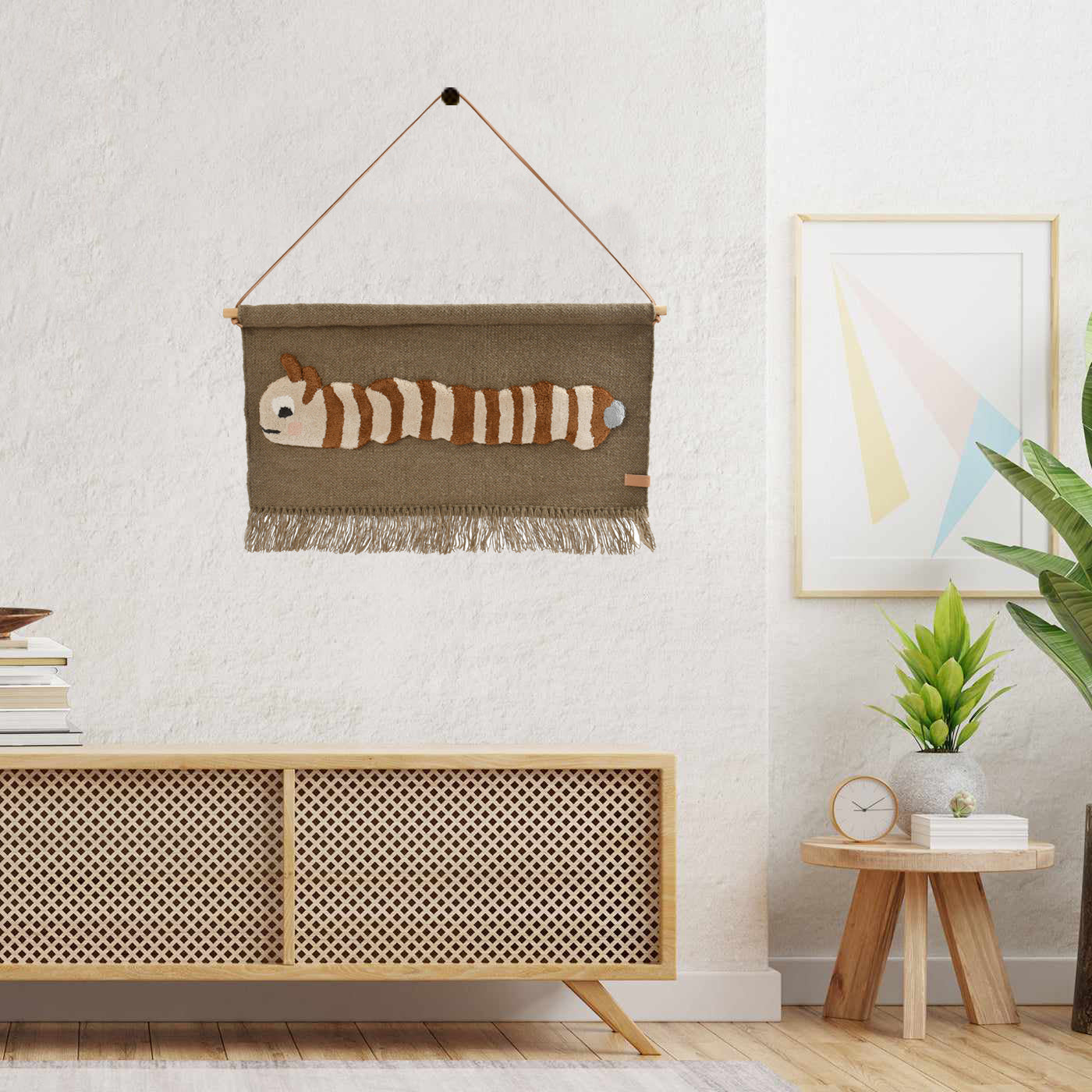 Wall Hanging Decor, Lightweight, Premium Wool Reptile Design