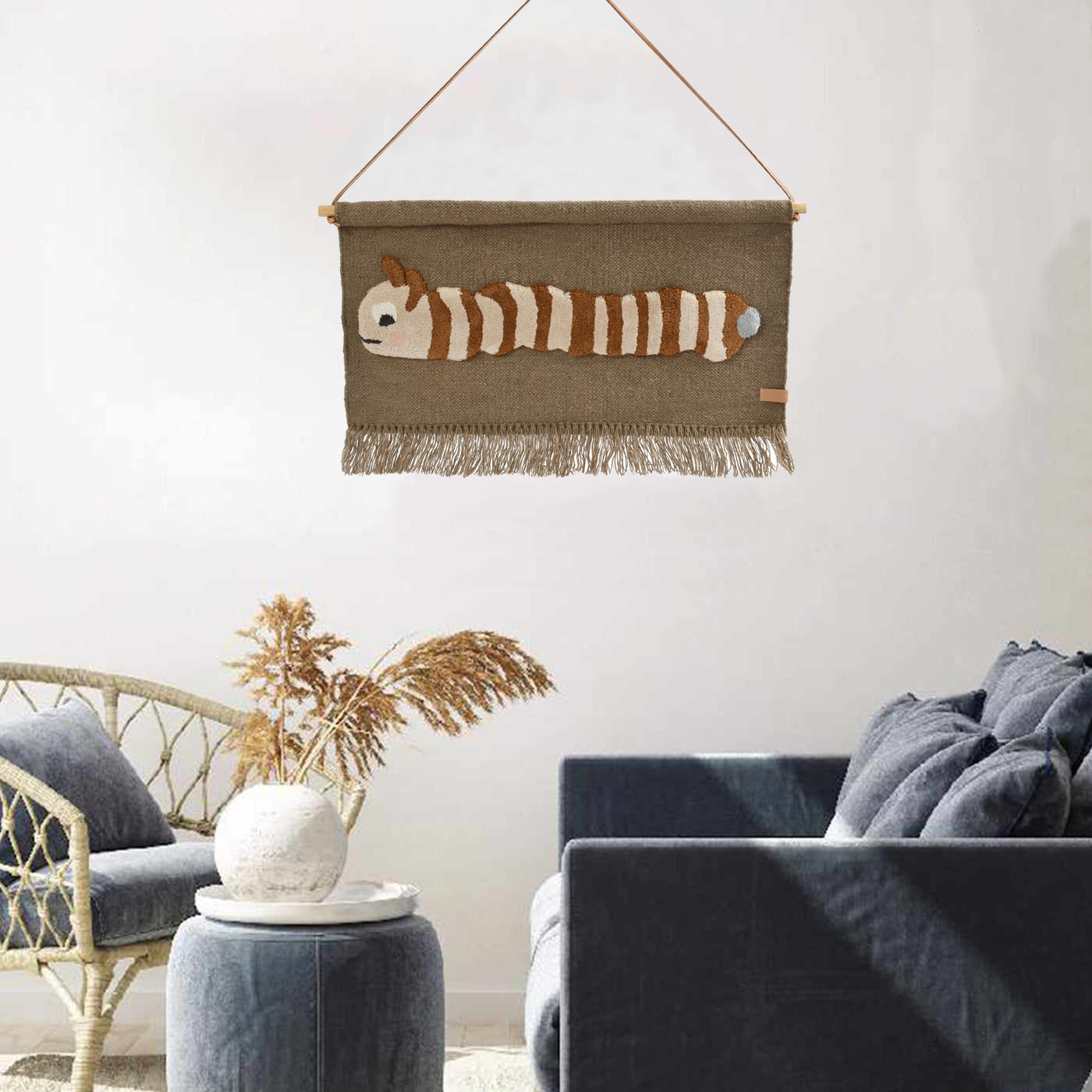 Wall Hanging Decor, Lightweight, Premium Wool Reptile Design