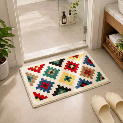 Cascade Microfiber Anti Skid Super Absorbent Bathmat - Decovia