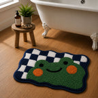 Frog Microfiber Anti Skid Super Absorbent Bathmat - Decovia