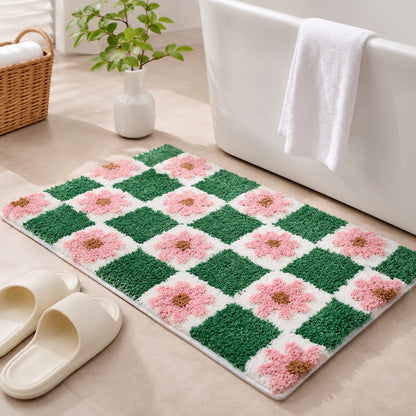 Hemlock Microfiber Anti Skid Super Absorbent Bathmat - Decovia
