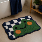 Frog Microfiber Anti Skid Super Absorbent Bathmat - Decovia