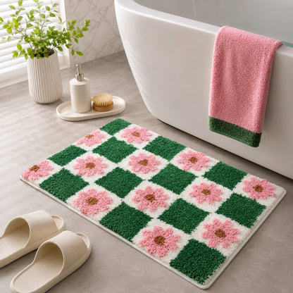 Hemlock Microfiber Anti Skid Super Absorbent Bathmat - Decovia