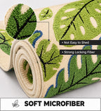 Jade Microfiber Anti Skid Super Absorbent Bathmat - Decovia