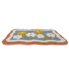 Lily Flower Microfiber Anti Skid Super Absorbent Bathmat - Decovia