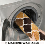Geomatric Microfiber Anti Skid Super Absorbent Bathmat - Decovia
