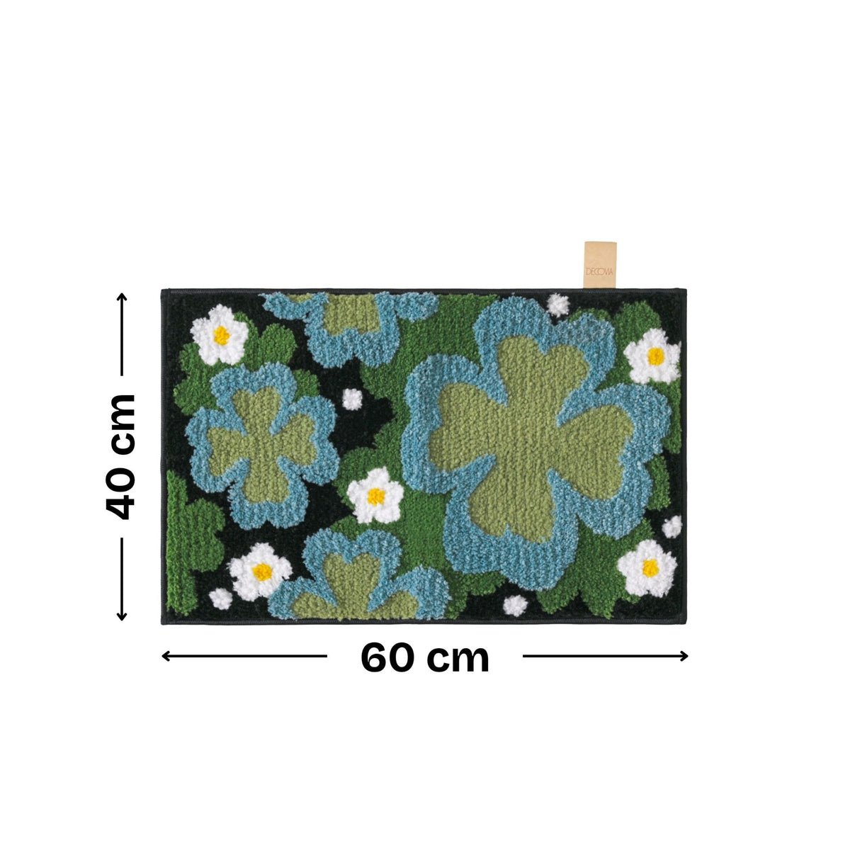 Birch Microfiber Anti Skid Super Absorbent Bathmat - Decovia