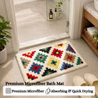 Cascade Microfiber Anti Skid Super Absorbent Bathmat - Decovia