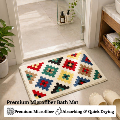 Cascade Microfiber Anti Skid Super Absorbent Bathmat - Decovia
