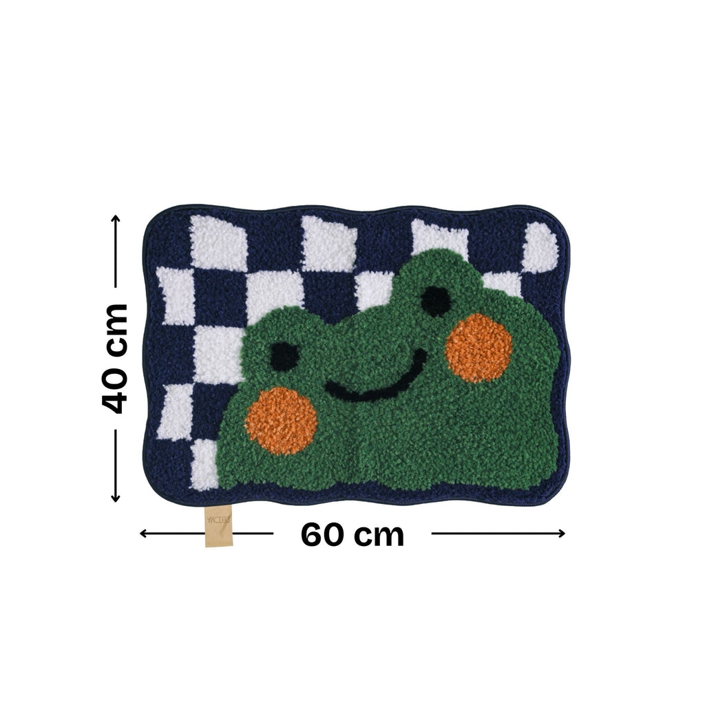 Frog Microfiber Anti Skid Super Absorbent Bathmat - Decovia