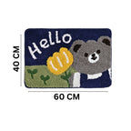 Panda Microfiber Anti Skid Super Absorbent Bathmat - Decovia