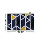 Triangle Microfiber Anti Skid Super Absorbent Bathmat - Decovia