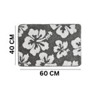 Butterfly Microfiber Anti Skid Super Absorbent Bathmat - Decovia