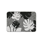 Leaf Flower Microfiber Anti Skid Super Absorbent Bathmat - Decovia