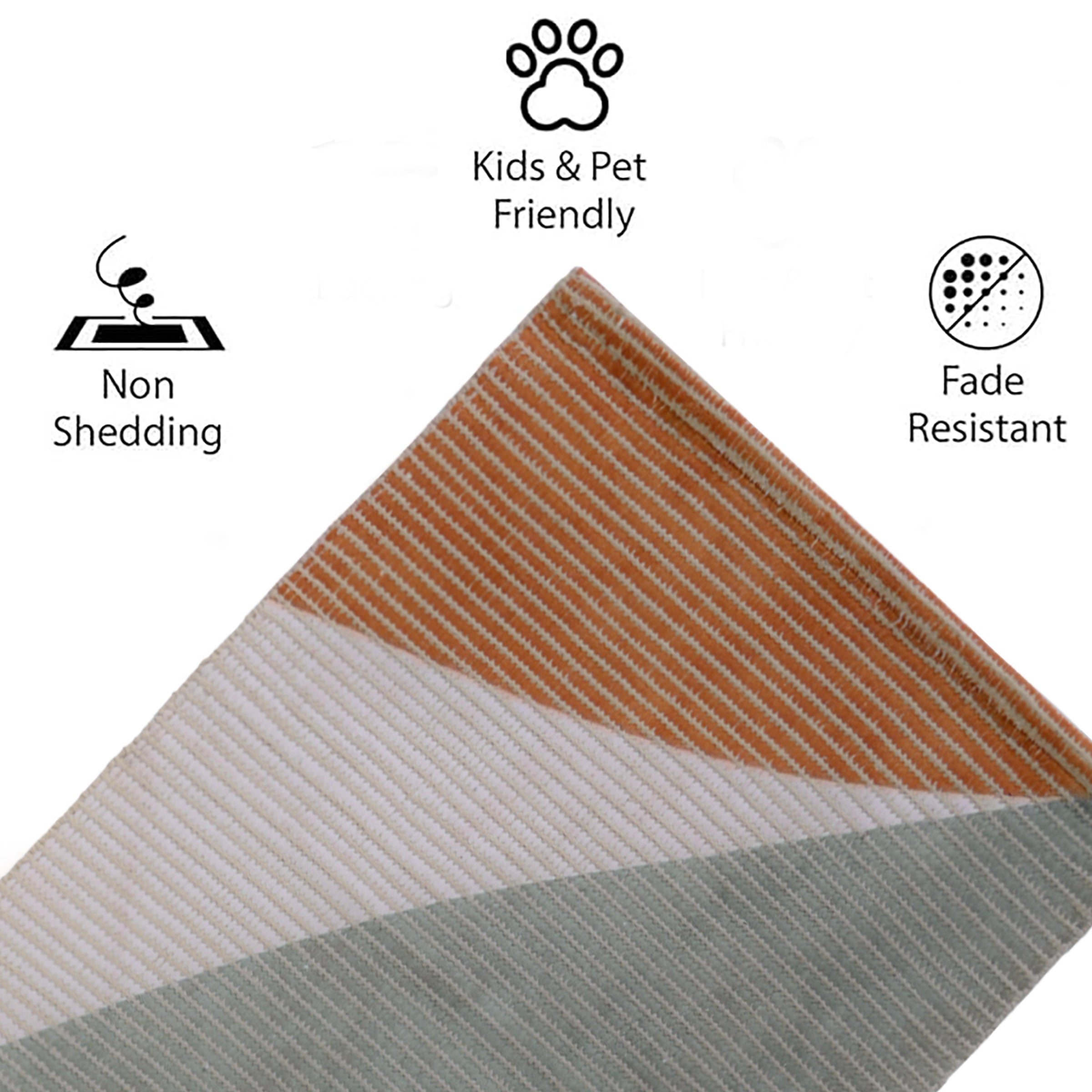 Abstract Wave Woven Floor Runner – 60x22 Inch