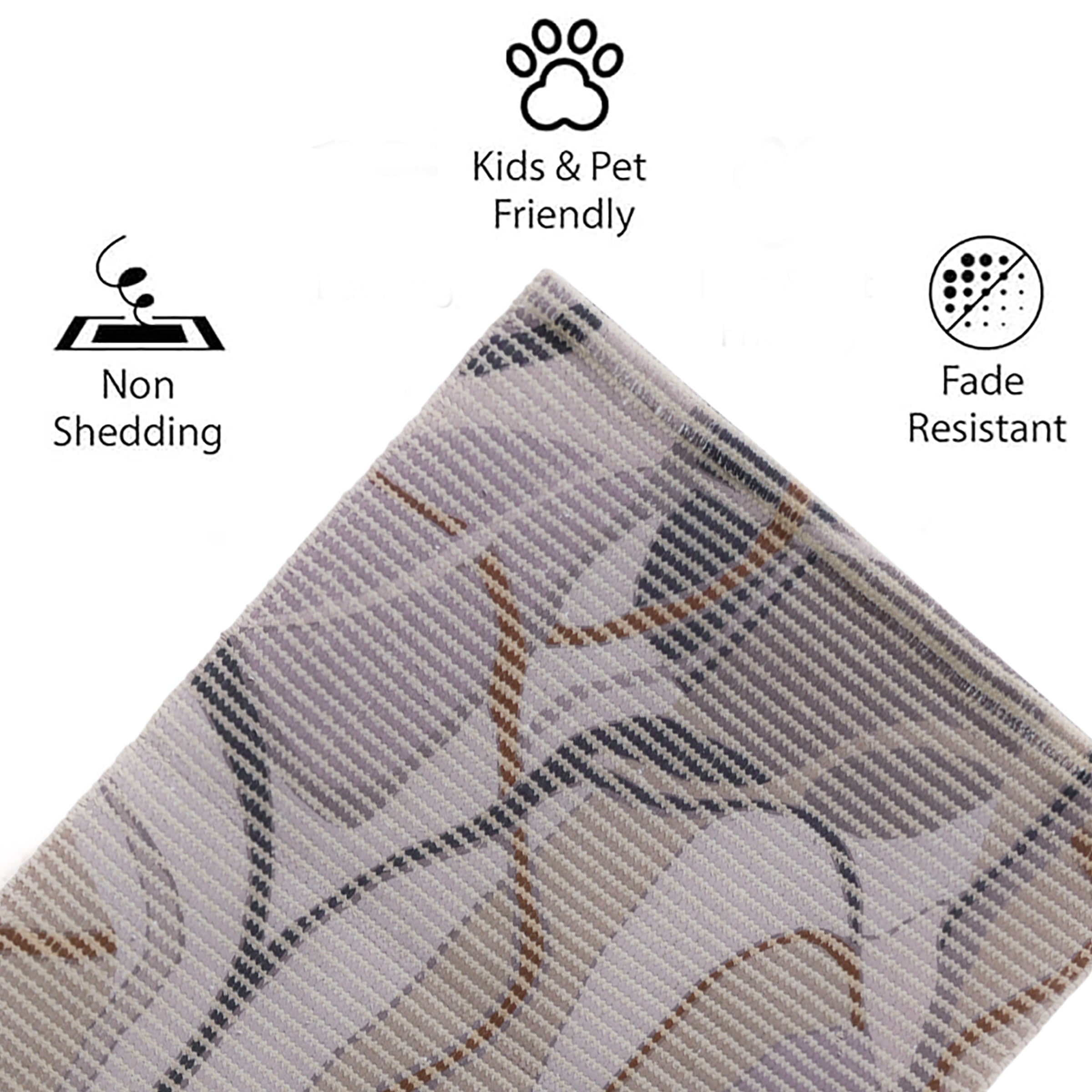 Abstract Wave Woven Floor Runner – 60x22 Inch
