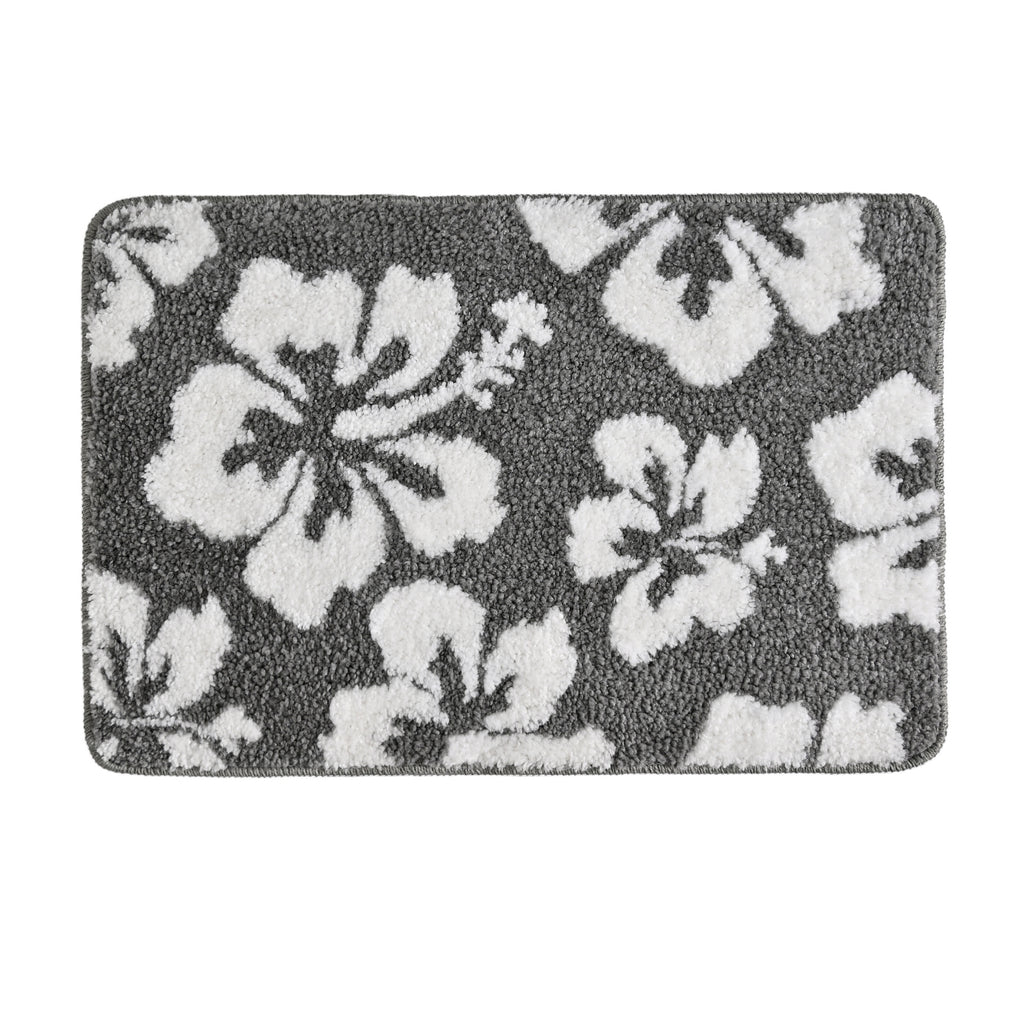 Butterfly Microfiber Anti Skid Super Absorbent Bathmat - Decovia