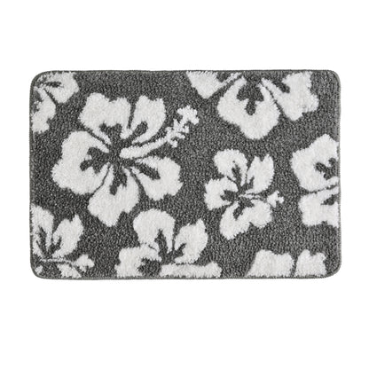 Butterfly Microfiber Anti Skid Super Absorbent Bathmat - Decovia