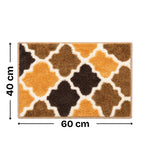 Geomatric Microfiber Anti Skid Super Absorbent Bathmat - Decovia