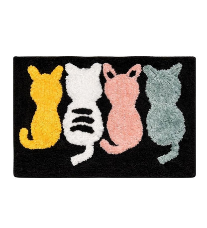 Kitten Microfiber Anti Skid Super Absorbent Bathmat - Decovia