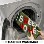 Sweet Home Microfiber Anti Skid Super Absorbent Bathmat - Decovia