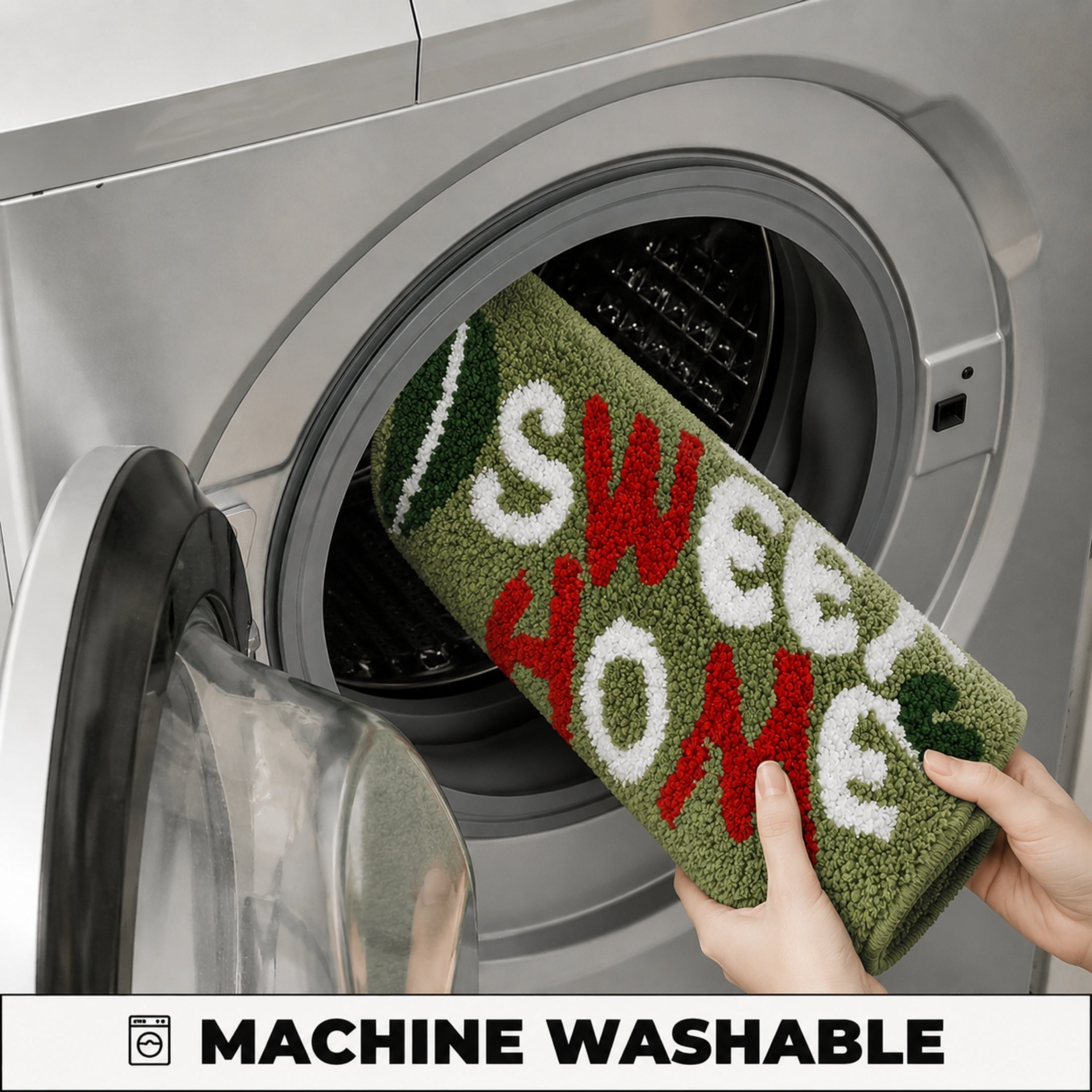 Sweet Home Microfiber Anti Skid Super Absorbent Bathmat - Decovia