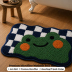 Frog Microfiber Anti Skid Super Absorbent Bathmat - Decovia