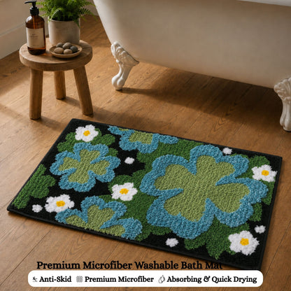 Birch Microfiber Anti Skid Super Absorbent Bathmat - Decovia