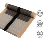 Soft Woven Striped Floor Runner – 58x21 Inch