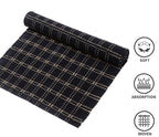 Classic Checkered Woven Floor Runner – 53x20 Inch