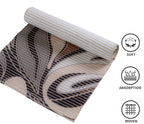 Abstract Wave Pattern Woven Floor Runner – 60x22 Inch