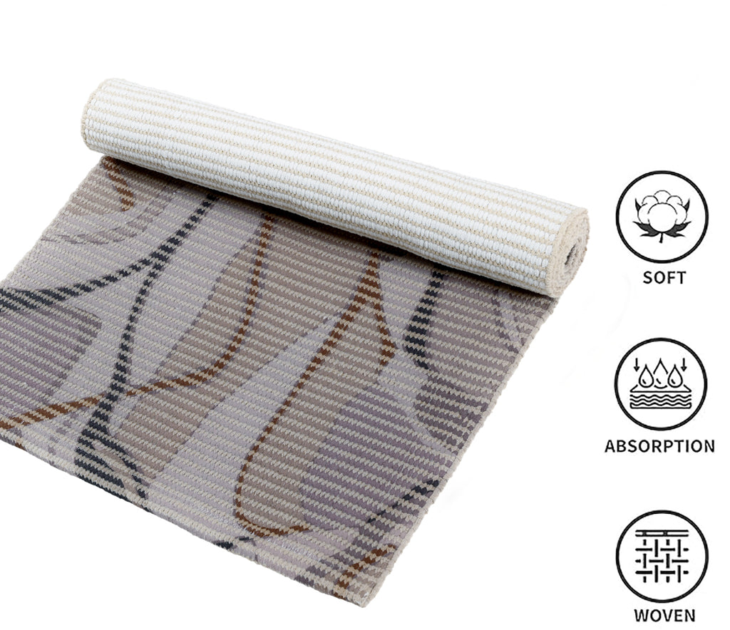 Abstract Wave Woven Floor Runner – 60x22 Inch