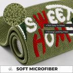 Sweet Home Microfiber Anti Skid Super Absorbent Bathmat - Decovia
