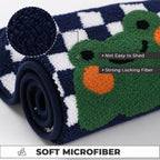 Frog Microfiber Anti Skid Super Absorbent Bathmat - Decovia