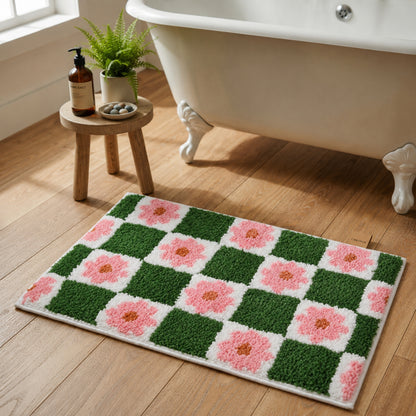 Hemlock Microfiber Anti Skid Super Absorbent Bathmat - Decovia