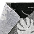 Leaf Flower Microfiber Anti Skid Super Absorbent Bathmat - Decovia