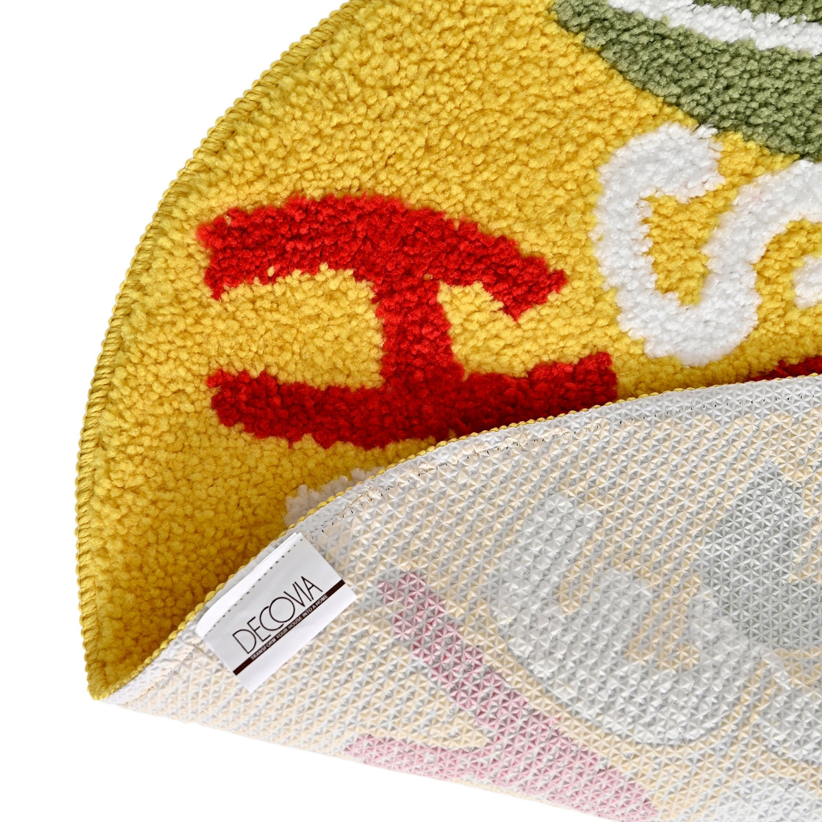 Sweet Home Microfiber Anti Skid Super Absorbent Bathmat - Decovia