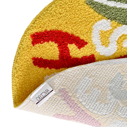 Sweet Home Microfiber Anti Skid Super Absorbent Bathmat - Decovia