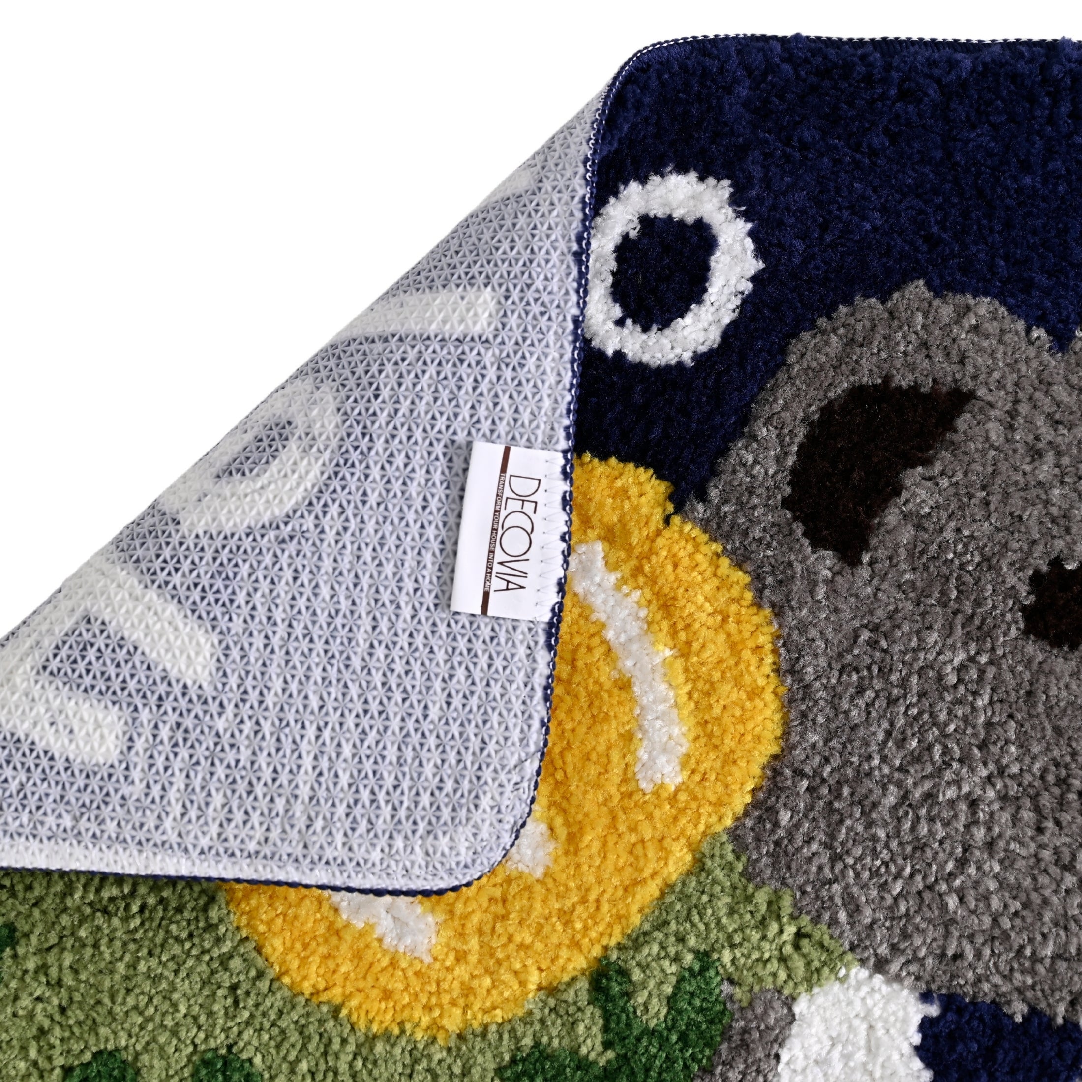Panda Microfiber Anti Skid Super Absorbent Bathmat - Decovia