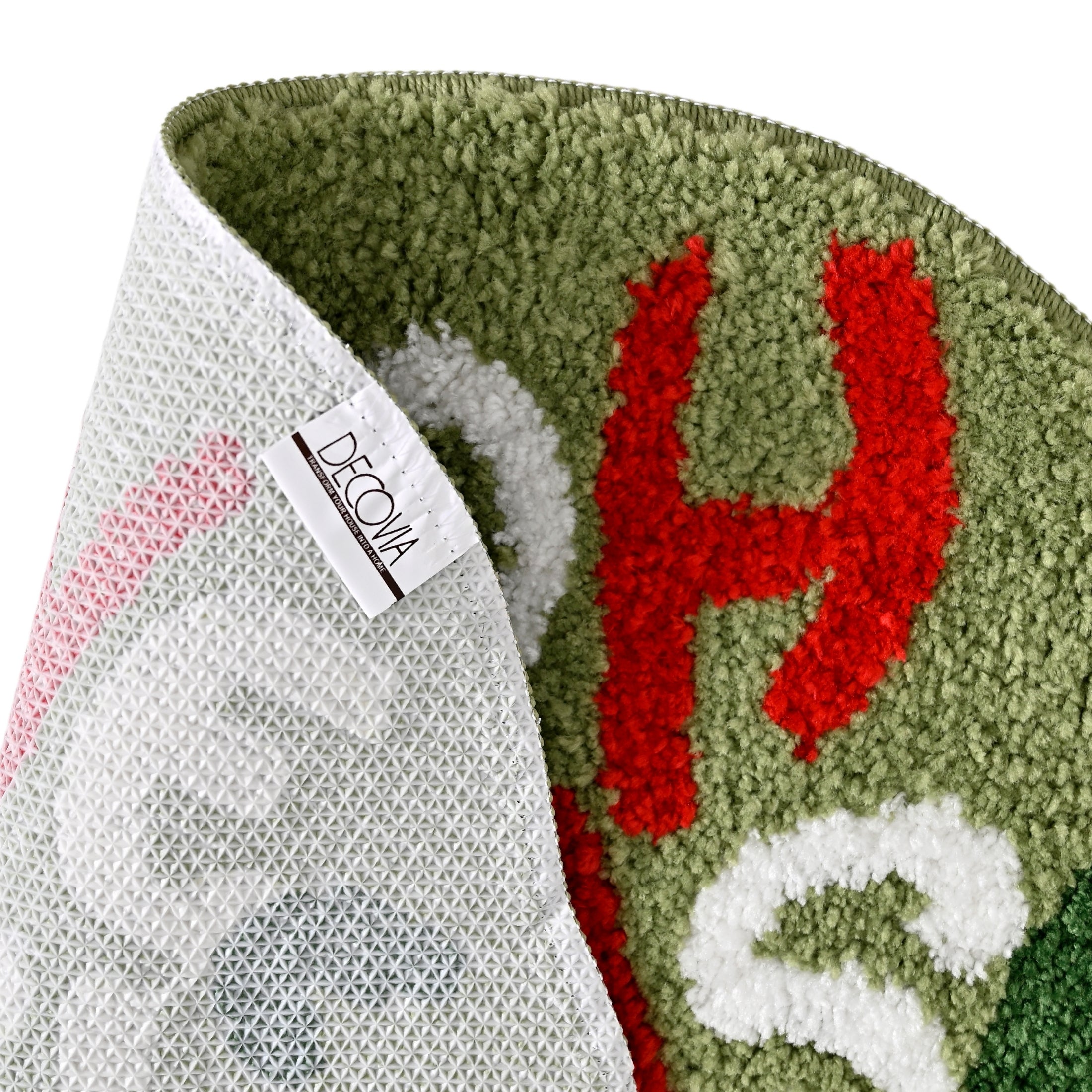 Sweet Home Microfiber Anti Skid Super Absorbent Bathmat - Decovia