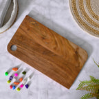 Handcrafted Natural Wood Cheese and Charcuterie Board