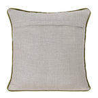 Embroidered Botanical Throw Pillow