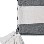 Throw-Fringe-Black-White