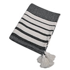 Throw-Stripe-Black-White