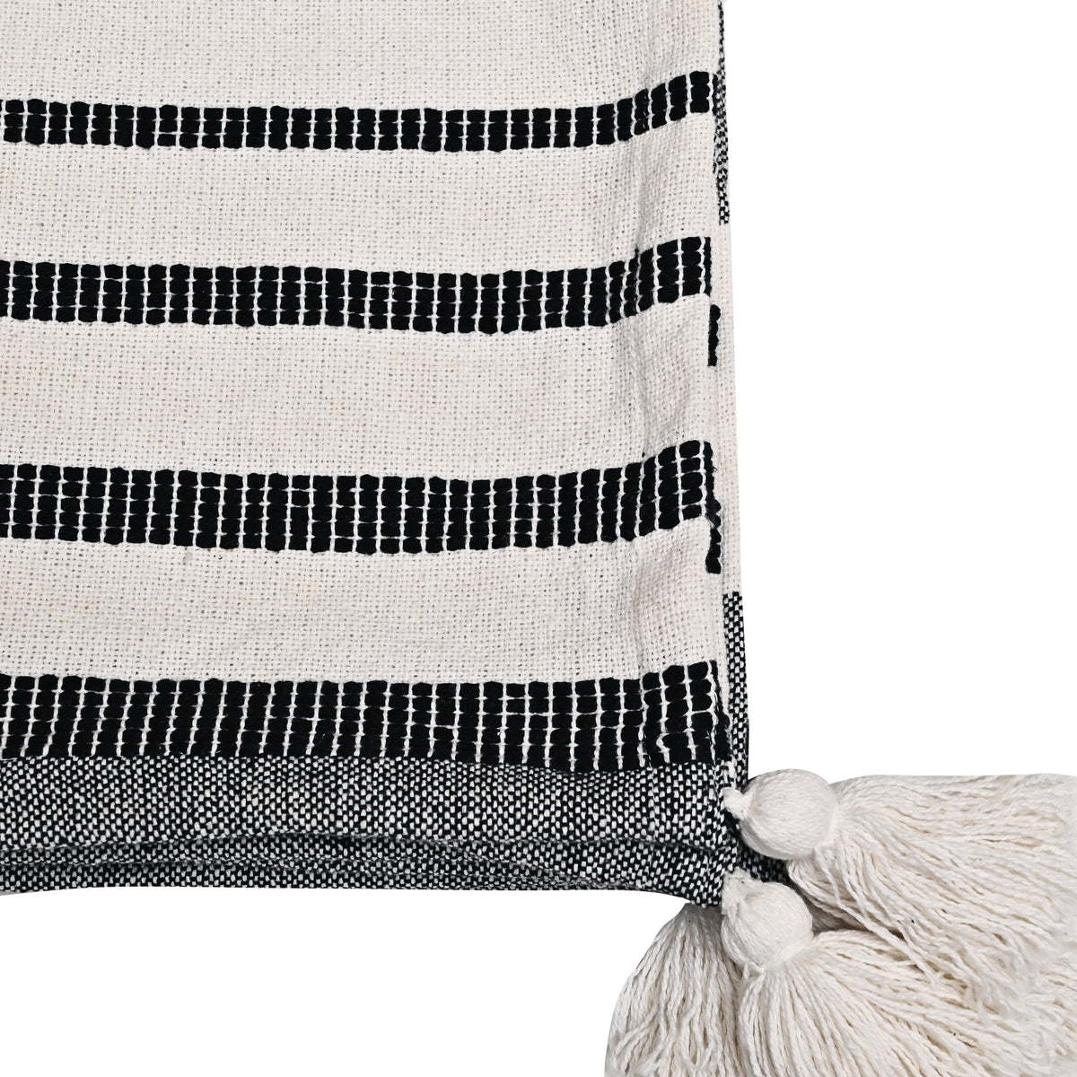 Throw-Stripe-Black-White
