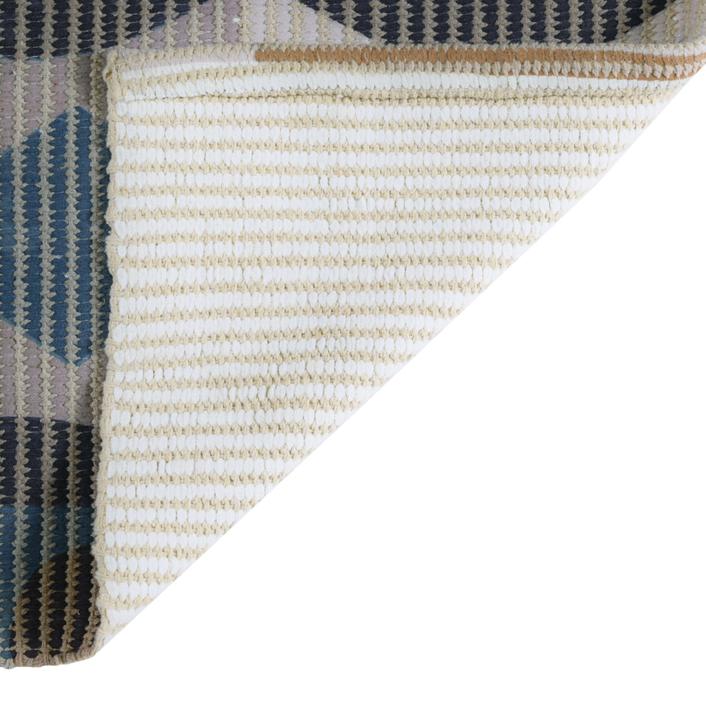 Geometric Pattern Woven Floor Runner – 60x22 Inch