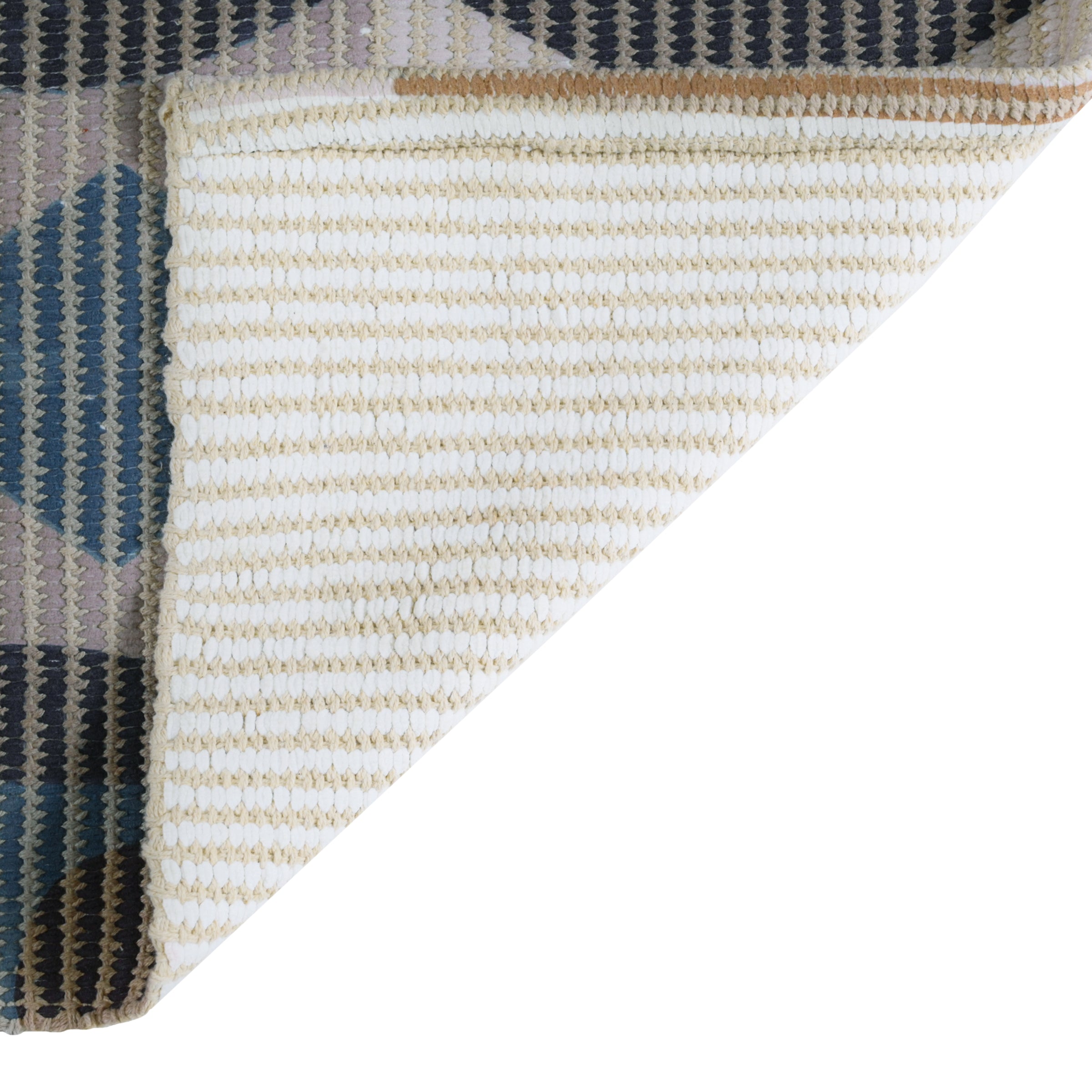 Geometric Pattern Woven Floor Runner – 60x22 Inch