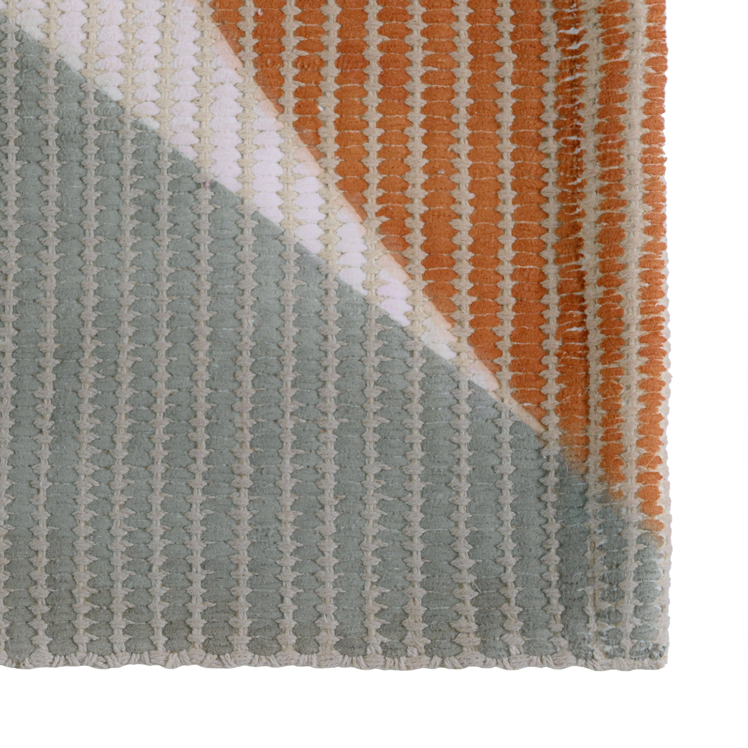 Abstract Wave Woven Floor Runner – 60x22 Inch