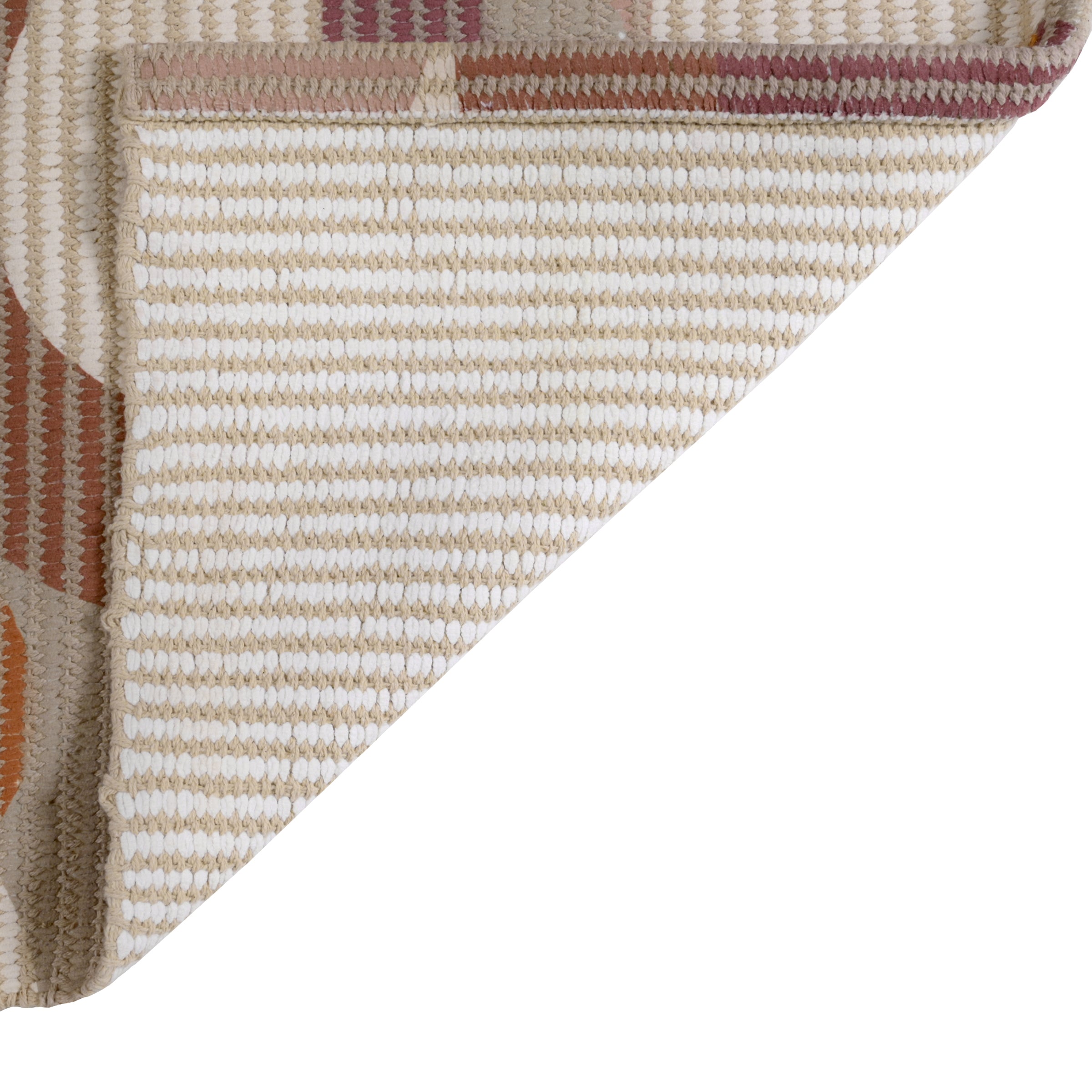 Multicolor Abstract Woven Floor Runner – 60x22 Inch